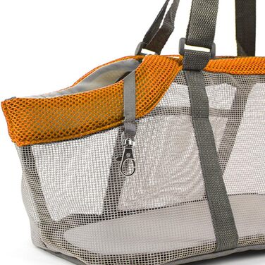 Транспортувальна сумка для собак та котів iplusmile - велика, дихаюча, з нейлону, з підкладкою та регульованим ременем