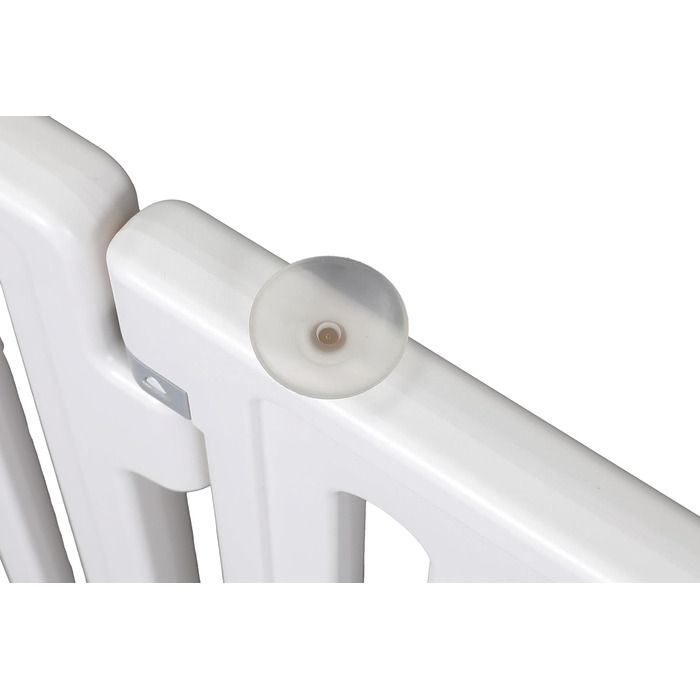 Льох для собак Birdrock Home з 16 панелей, великий, 65 см, білий - безпечний загін для цуценят