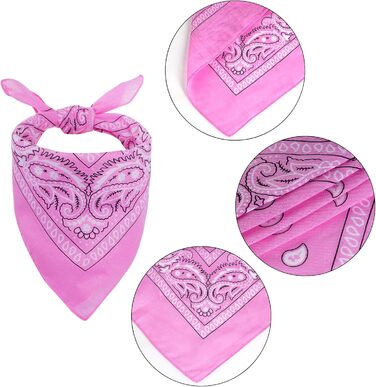 Костюм ковбоя для домашніх тварин Choyaxo: костюм на честь Геловіну для собак та котів, ковбойський капелюх з банданою (рожевий, Small)