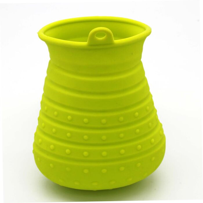 Пристрій для миття лап домашніх тварин FRCOLOR, силіконовий, з ручкою, для собак, 2 шт., зелений