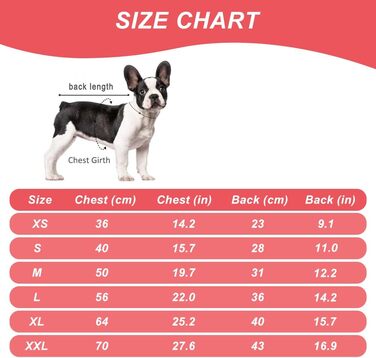 Зимовий одяг для собак Meioro: тепла куртка, флісова жилетка, м'який світшот для маленьких та середніх собак (XXL, Rosso)