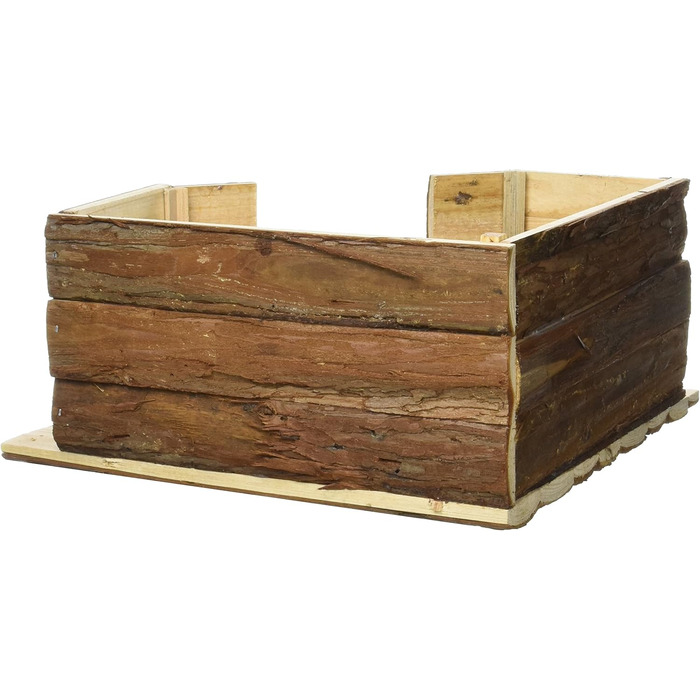 TRIXIE Natural Living будиночок Jesper для гризунів 42×15×30 см і тунель з верби для морських свинок 15×33 см