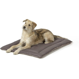 Килимок для собак Wallace & Jones Wendedecke: легко миється, до 95°C, з підкладкою, для дому та вулиці, XL, 90 x 70 см, сірий