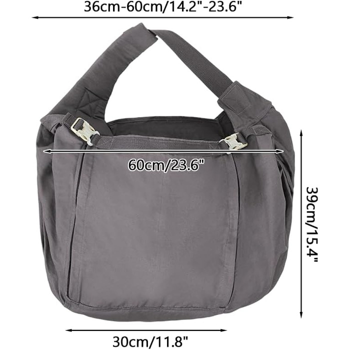 Транспортна сумка для собак та котів, сіра. Підходить для собак та котів вагою до 20 кг