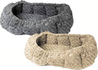Карлі Лежак для тварин Cuddly сірий, чохол, для Domus 95 см, 98x19x9 см