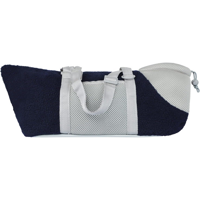 Транспортна сумка для собак та котів - велика, зручна, дихаюча, з ременем безпеки (Блакитна)