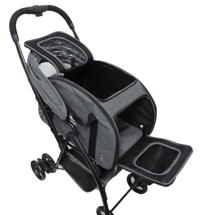 Транспортна система для тварин EzTravel - переноска з шасі