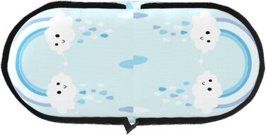 Сумка-переноска для котів та собак маленьких порід Paylamon, складна, для подорожей, у літак/автобус (хмари)