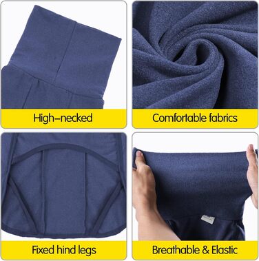 Світшот для собак Heywean з флісу, теплий пуловер для маленьких та середніх собак, зимовий одяг для дому та вулиці, M (упаковка з 1), темно-синій