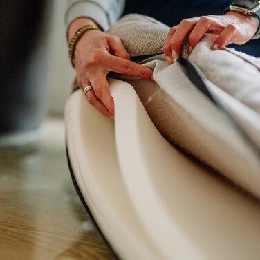 Ортопедичний кутовий диван Nobby CALBU бежевий 100 x 65 x 19 см