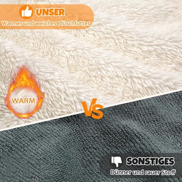 Зимовий теплий одяг для собак - водонепроникний теплий куртка з флісовою підкладкою, світловідбиваючий, чорний, L