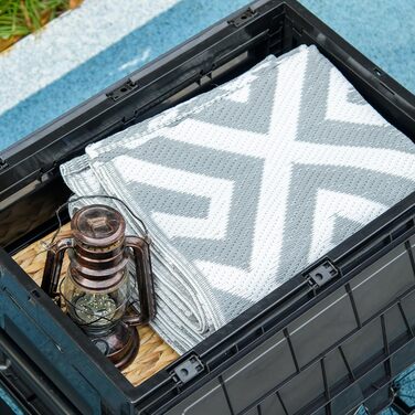 Причіп для велосипеда HOMCOM 65 л, чорний, вантажопідйомність 40 кг