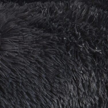 Крісло-лежанка для собак Wallace & Jones Sarnia - M, м'яке, темно-сіре, 80 x 80 x 24 см