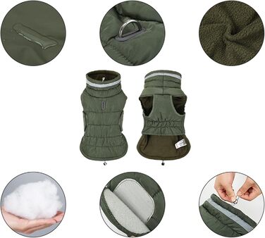 Легкий модний дощовик для собак з поліестеру, великий розмір 3XL, Navy Blue