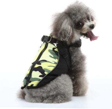 Тепла жилетка для собак VICASKY з нагрудником, дихаюча, зносостійка, для особливих випадків