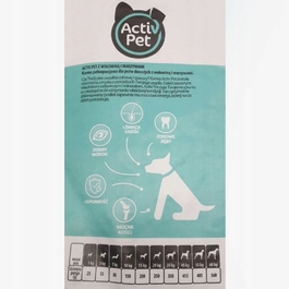 Сухий корм для собак Activ Pet з куркою та індиком, 10 кг
