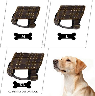 Костюм для собак у середньовічному стилі EpicCos, без повідка, нагрудник з декоративної шкіри, 3 розміри, одяг для косплею, розмір XL (нагрудник для собак, Large)