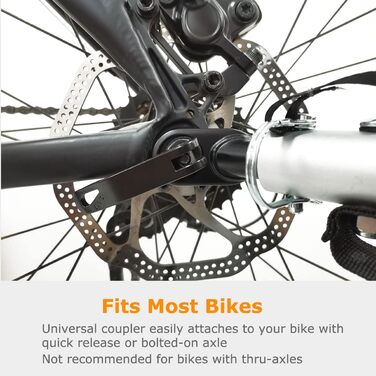 Fahrradanhänger Tiggo VS Cargo: Великий вантажний причіп для велосипеда, 75x46 см, 120 літрів, зелений