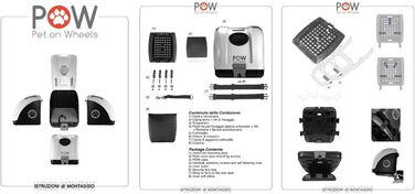 Переноска для собак POW: для мопеда, мотоцикла, велосипеда та авто