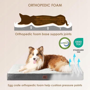 EHEYCIGA Велике лежак для великих собак, ліжко для собак розміру XL