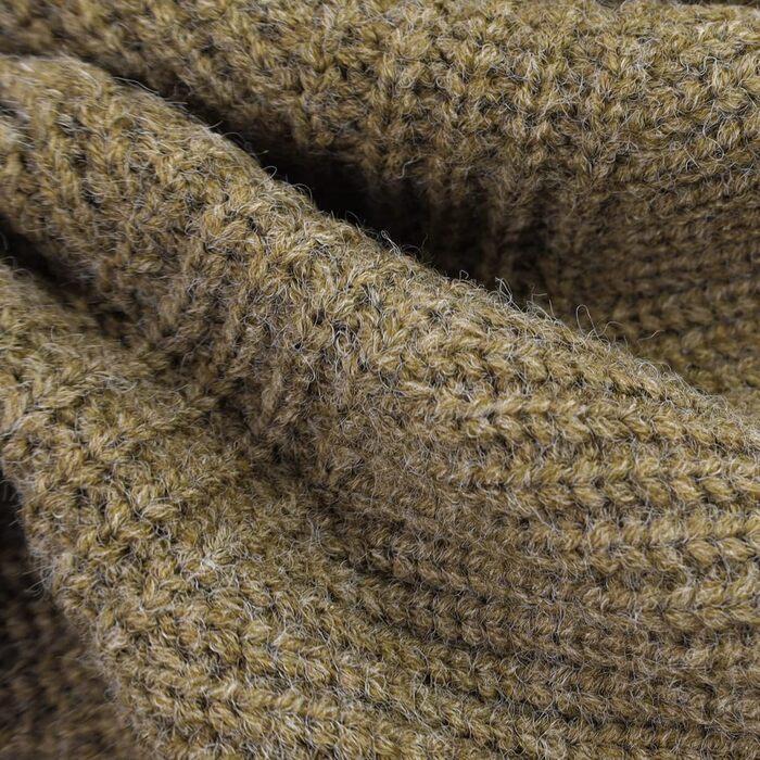 Теплий в'язаний светр для собак Fitwarm, зимовий одяг, з коміром-горловиною, розмір M, салатовий