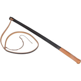 Навчальний жезл для собак, шкіряна петелька для дресирування середніх порід, випадковий колір