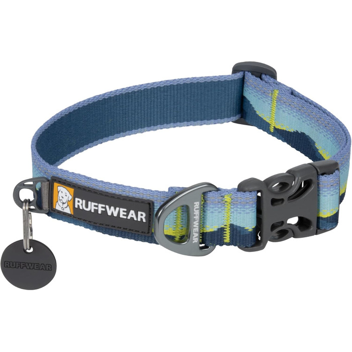 Нашийник для собак Ruffwear Crag, середній, з алюмінієвим кільцем V, регульований, 36-51 см, для собак середніх порід
