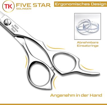 Професійні ножиці для волосся Sigma Professionelle Razor Edge 7' - для фрізурів, стрижок та бороди (нержавіюча сталь)