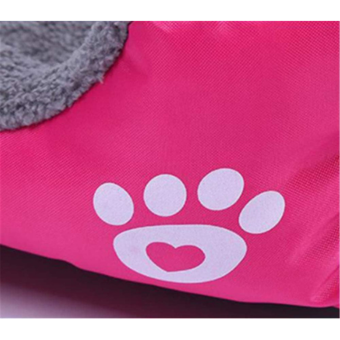 Крісло-ліжко для собак, лежанка для собак, м'яка подушка для собак, кошик для собак, знімний чохол, миється, синій, розмір S