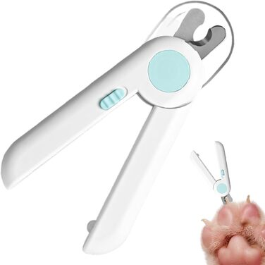 Ножиці для собак | Ножиці для стрижки кігтів, догляд за лапами, інструмент для шліфування дрібних тварин, птахів, кошенят, стрижка кігтів для догляду за домашніми тваринами (блакитні)