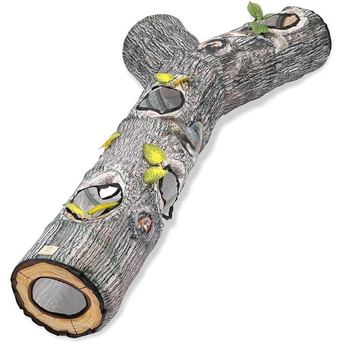 Туннель-іграшка для котів Yunso: інтерактивний, складаний, 150x65x25 см