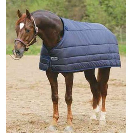 Кінська попона Horseware Ireland, 200 г, водонепроникна, ABAD62, темно-синя, 206 см
