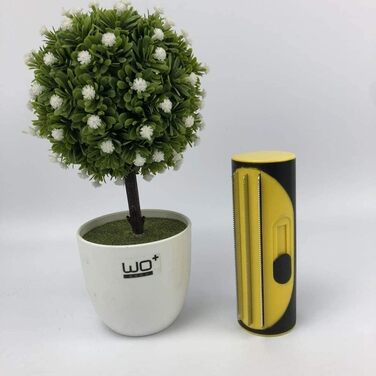 Щітка для видалення підшерстка собак 3-в-1, для собак та котів, з масажним ефектом (жовта)