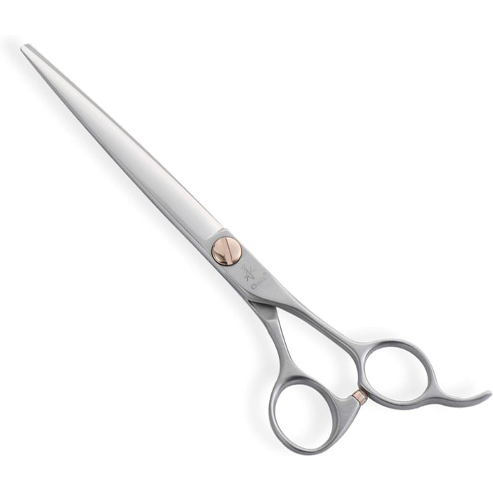 Професійна ножиця для грумінгу тварин Cheng BF-75 з нержавіючої сталі, 19,1 см, безпечна та надійна