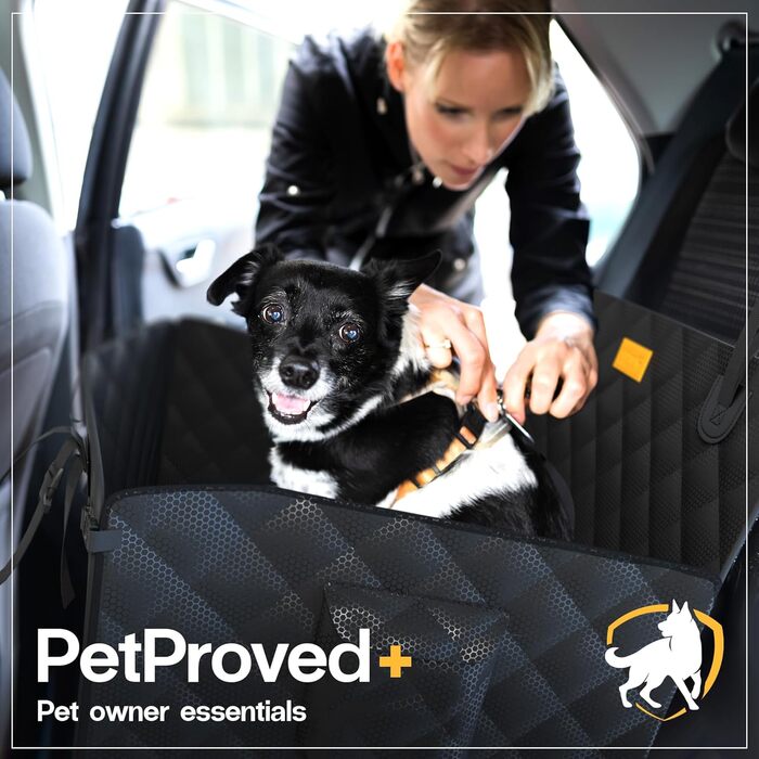 PETPROVED Клітка-кошик для собак у машину - Водонепроникний, середній розмір, 21 кг, 58x58x36 см