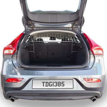 Автомобільна перегородка Travall для Volvo V40 Hatch (2012-2019), сталевий захист багажника, перегородка для перевезення тварин та вантажу, індивідуальна, міцна
