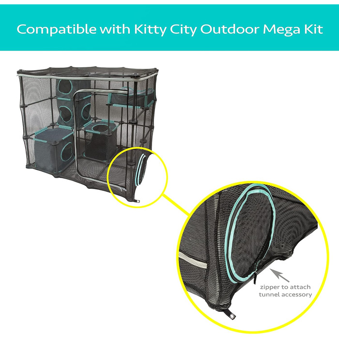 Когтеточка та будиночок для котів Kitty City Claw Indoor & Outdoor Mega Kit, меблі для котів, спальне місце, вольєр для вулиці та дому