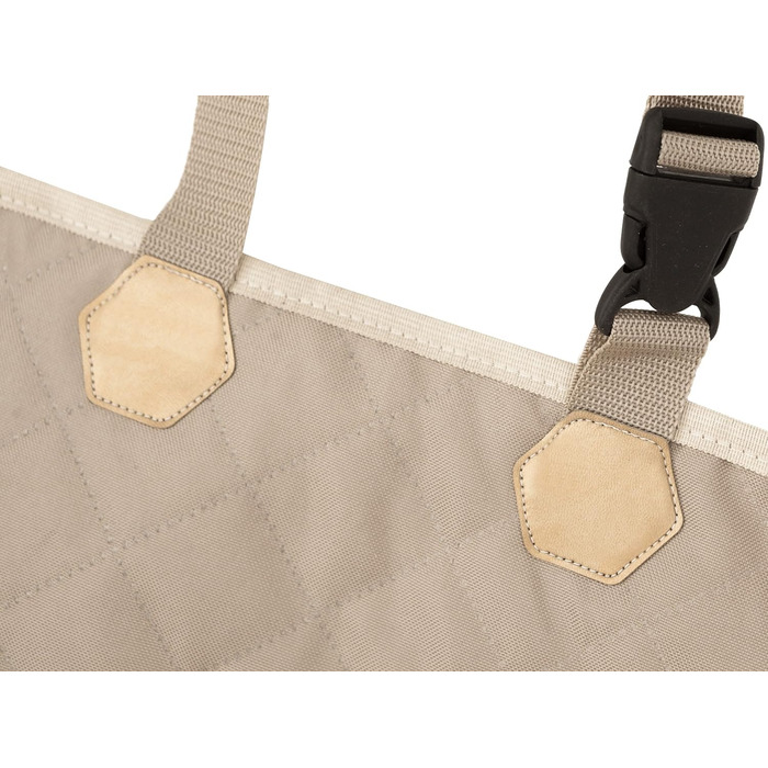 Автоматик для собак та котів: лежанка, переноска, корзинка, шлейка, 42x55 см, бежевий Оксфорд