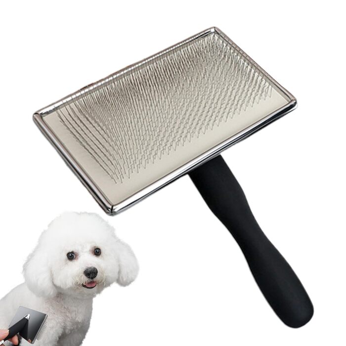 Щітка для собак від випадання шерсті | Інструменти для грумінгу собак | Металеві щетинки, аксесуари для домашніх тварин, інструмент для видалення підшерстка котів, гребінець для видалення шерсті для всіх типів шерсті