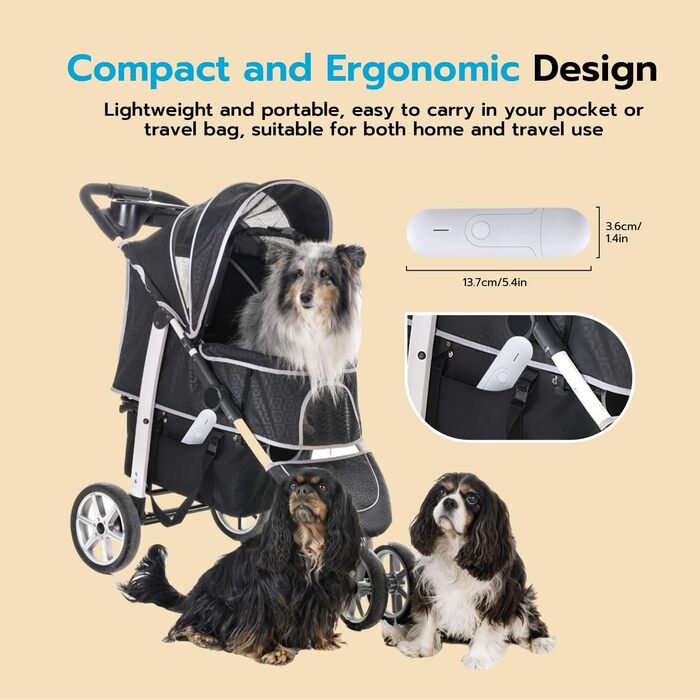 Електричний точило для собачих кігтів Mcbazel – бездротовий тример для собак великих, середніх та малих порід