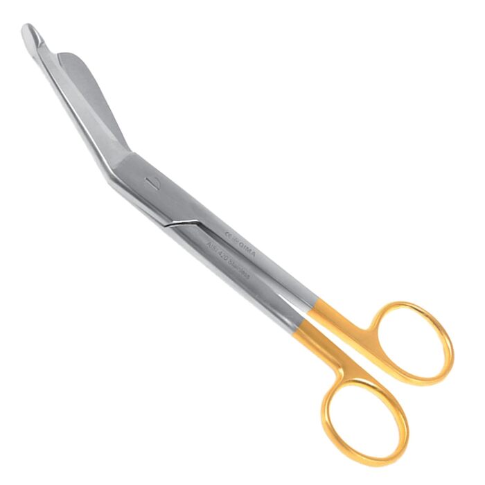 Хірургічні ножиці Gima Kelly Schere, вигнуті, з гострими кінцями, 18 см (Lister)