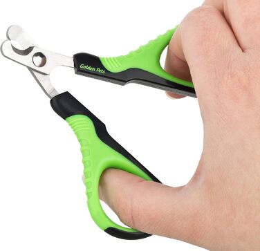 Ножиці для догляду за кігтями Golden Pets Profi Krallenschere – ідеально для собак, котів, кроликів та морських свинок + безкоштовний посібник з догляду