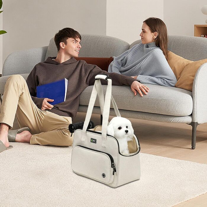 М'який рюкзак-переноска для собак та котів, великі кишені, для прогулянок, подорожей, ветеринара