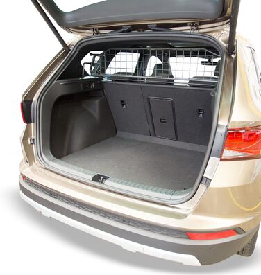 Сітка для собак Travall, сумісна з Seat Ateca (2016-), з панорамним дахом. Міцний захист багажника, сталева перегородка для тварин.