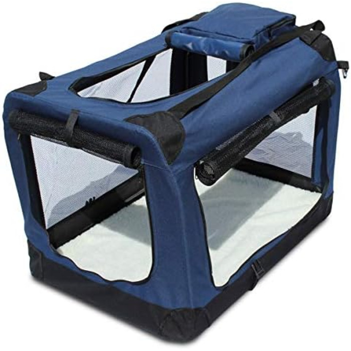 Транспортна переноска для тварин YATEK, складана, 70x8x52 см