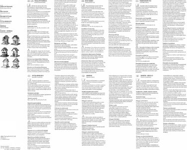 Будиночок для птахів Dobar® 25119FSC Summer - яскравий дерев'яний годівничок для птахів, 18x18x23 см