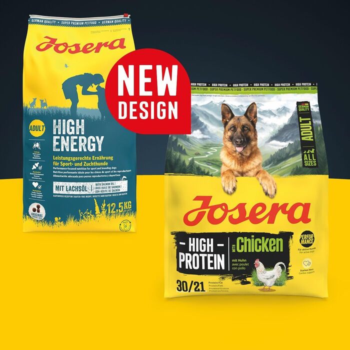Сухий корм для дорослих собак Josera High Protein з куркою, 12.5 кг