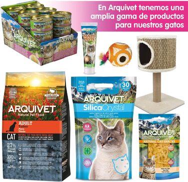 Драпак для котів Arquivet Eckkratzer сірого кольору, 12x12x49 см - великий вертикальний драпак, аксесуари для котів, точилка для кігтів