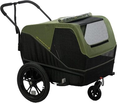 Причіп для собак XLC Dog Medium BS-C12 16' Moosgrün, 25кг, 3092004010