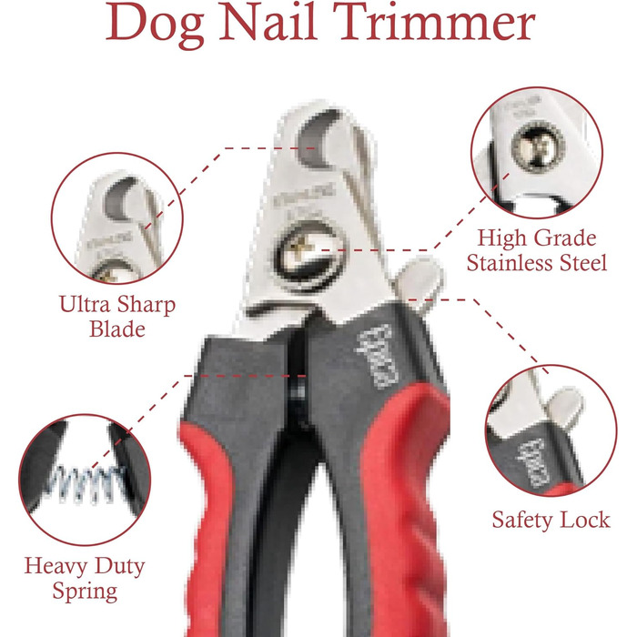 Професійні ножиці для грумінгу тварин Epica Nr.1, середні/великі, ML Pet Clipper (Small)